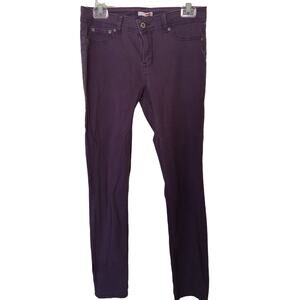 Bongo Size 9 Purple Jeans Straight Leg